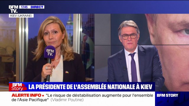 Yaël Braun-Pivet à Kiev: Le sens de cette visite est de manifester notre soutien indéfectible aux Ukrainiens