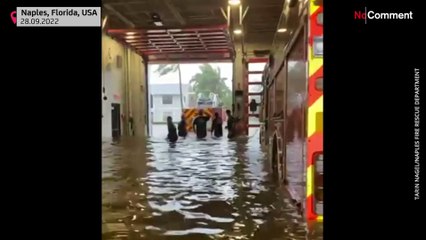 "Nous n'avons jamais vu des inondations pareilles" : la Floride fait face à l'ouragan Ian