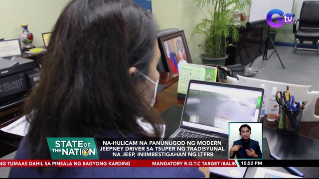 Na-hulicam na panunugod ng modern jeepney driver sa tsuper ng tradisyunal na jeep, iniimbestigahan ng LTFRB | SONA