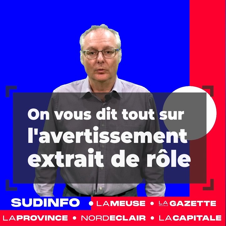 Avertissement extrait de rôle : on vous dit tout - Vidéo Dailymotion