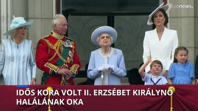 Idős kora volt II. Erzsébet királynő halálának oka