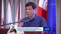 Dating Pangulong Duterte, sinabing suportado ng partido niyang PDP-LABAN si Pangulong Bongbong Marcos | Saksi