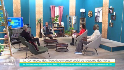Local Génial - 29/09/2022 - Le Commerce des Allongés, un roman social au royaume des morts