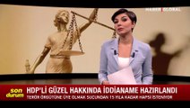 Dokunulmazlığı kaldırılan HDP Diyarbakır Milletvekili Semra Güzel hakkında 15 yıla kadar hapis cezası isteniyor