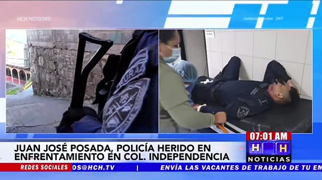 ¡Balacera! Dos civiles y un policía heridos, y dos detenidos deja operativo en col. La Independencia