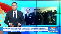 Tensión en Brasil por críticas al sistema electoral hechas por Bolsonaro previo a las elecciones presidenciales