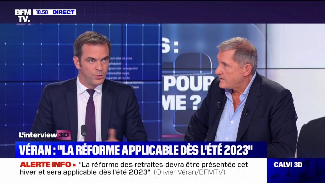 Retraites: le gouvernement envisage l'examen d'un projet de loi après les fêtes de Noël , selon Olivier Véran