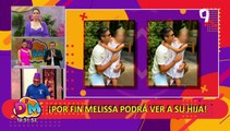 Se acabo su pesadilla: Melissa Paredes volverá a ver a su hija