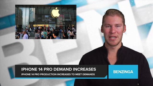 iPhone 14 Pro Demand Increases
