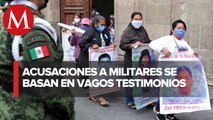 Testigos protegidos de caso Ayotzinapa realizan señalamientos vagos contra militares