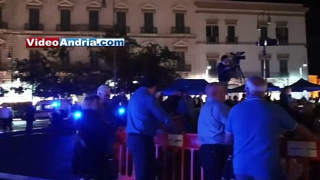 Andria: concerto in Piazza Catuma per San Michele Arcangelo (Patrono della Polizia di Stato)