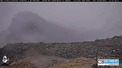 Primeras nieves en San Isidro