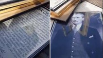 İYİ Partili isim, isyan ederek paylaştı: Atatürk portresini ve İstiklal Marşı'nı hurdacıya satmışlar