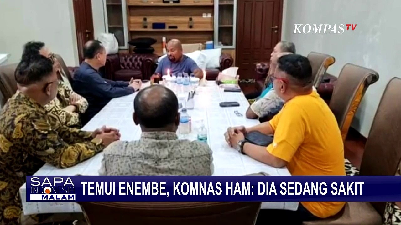 Komnas HAM Temui Gubernur Papua: Lukas Enembe Sedang Sakit