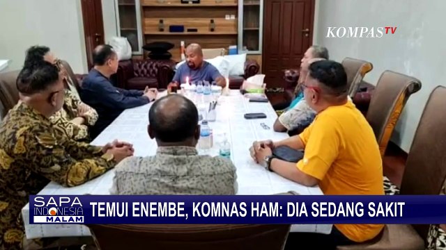 Komnas HAM Temui Gubernur Papua: Lukas Enembe Sedang Sakit