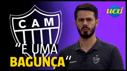 Fael fica nervoso após derrota contra o Palmeiras