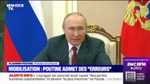 Russie: Vladimir Poutine reconnaît 