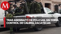 Guardia nacional toma control de Calera tras asesinato de 6 policías