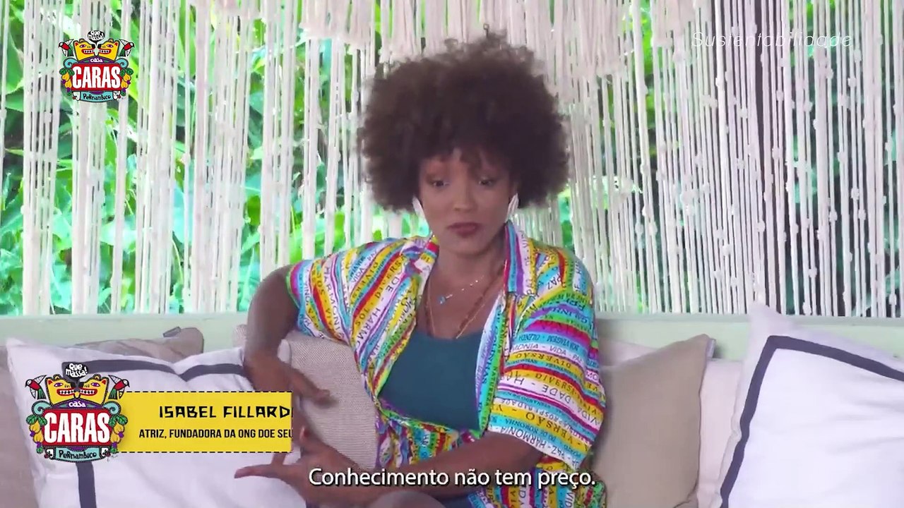 Isabel Fillardis,  Sérgio Marone, e Hugo Bonemer falam sobre sustentabilidade