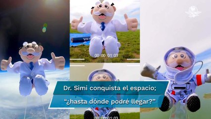 De volar a escenarios, Dr. Simi es “aventado” a “heroica misión espacial”