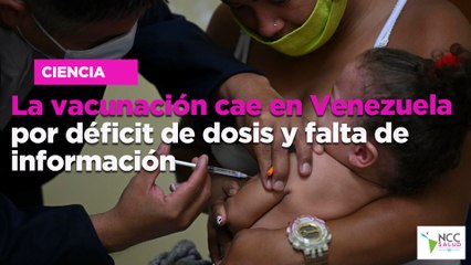 Descargar video: La vacunación cae en Venezuela por déficit de dosis y falta de información