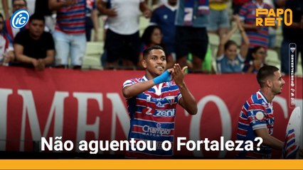 O Flamengo não aguentou o Fortaleza?
