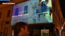 Cremonini-Dalla, il videomapping sui muri di Bologna