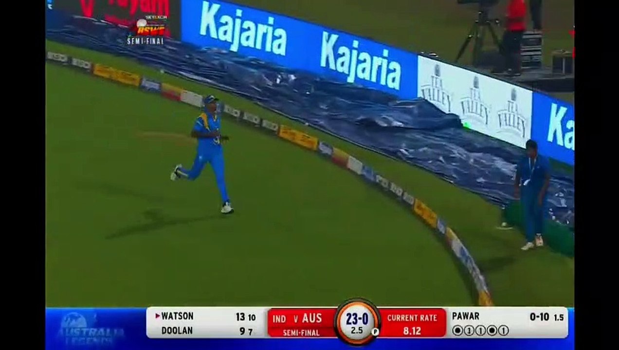 India Legends trounce Aus Legends in the semis - Skyexch Road Safety World Series - S2 _ Highlights