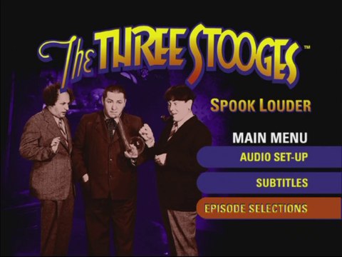 Opening to The Three Stooges: Spook Louder 2000 DVD (HD)