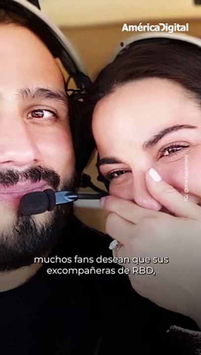 Maite Perroni aclaró que no tendrá como damas de honor a Anahí ni a Dulce María