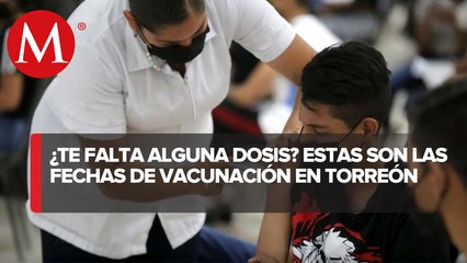Abren nueva jornada de vacunación covid para rezagados en Torreón