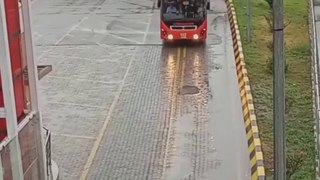 Faiz Ahmed faiz road After rain fall at  Faiz Ahmed [faiz metro station Islamabad]