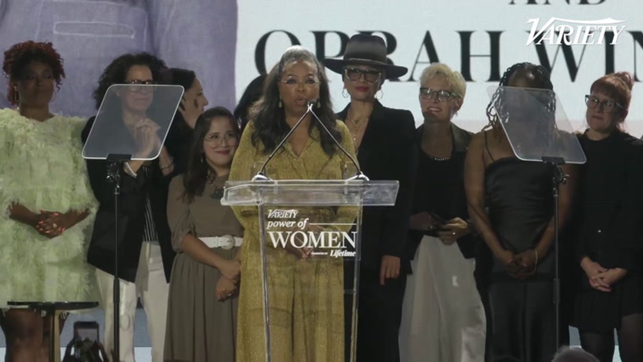 Oprah Full Speech Variety Power of Women