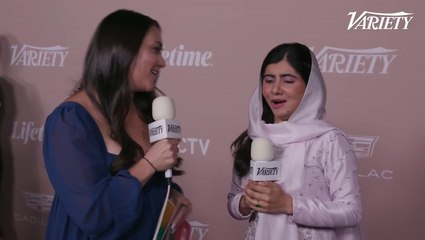 Malala- Power of Women Red Carpet Interview
