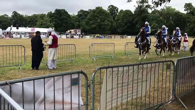 Horse rider at Ward End Mela Birmingham 2022 - Horse Racing