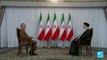 El presidente de Irán, Ebrahim Raisi, condenó el caos tras las protestas