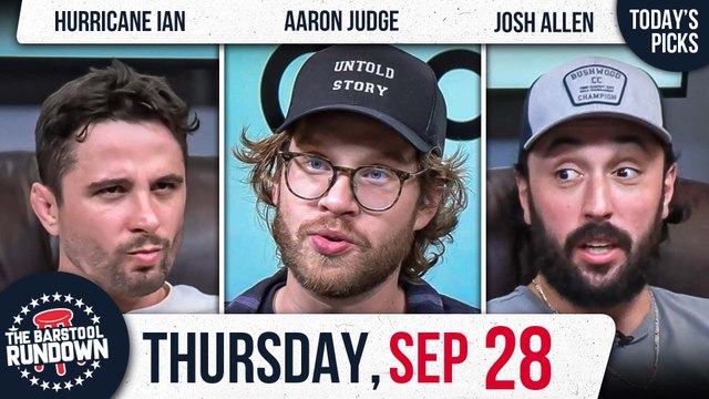 Chris Klemmer Gets Primal | Barstool Rundown - September 29, 2022