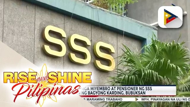 2 programa para sa mga miyembro at pensioner ng SSS na naapektuhan ng Bagyong Karding, bubuksan
