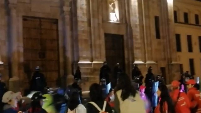 Reacciones en el Congreso por acciones violentas en Catedral Primada