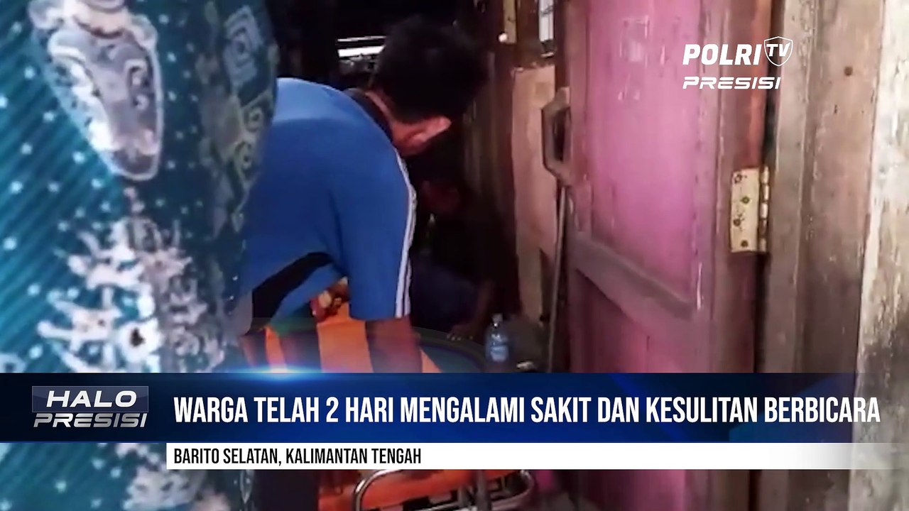 Polres Barito Membantu Evakuasi Warga Sakit Tanpa Keluarga
