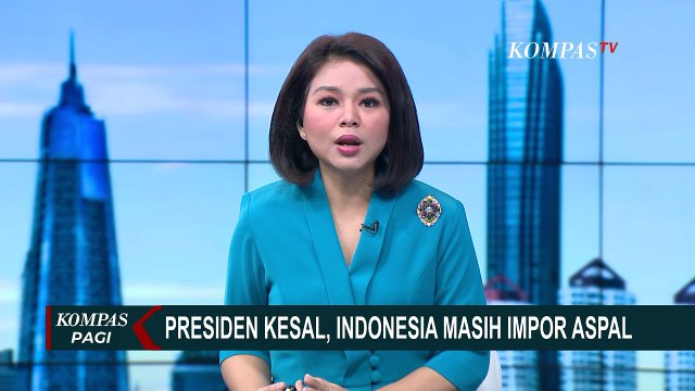 Kesal Indonesia Masih Impor Aspal, Jokowi Sentil Sektor Pertambangan