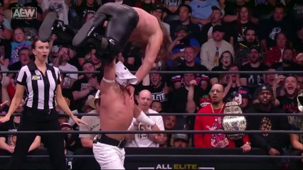 Bandido's One Hand Power Slam and the Longest Standing Suplex | Chris Jericho (c) vs. Bandido | Short Highlights | 2022.09.28
