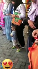 So cute  Funny video  wait for end 