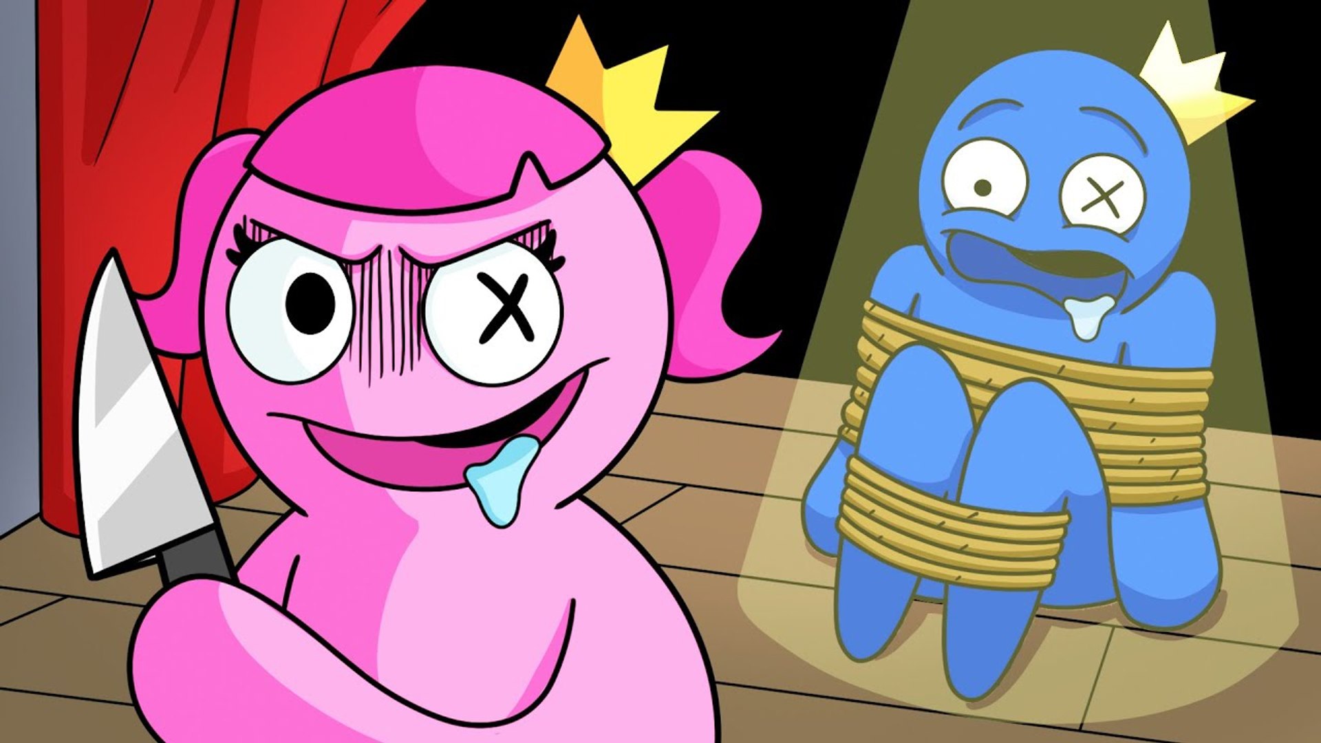 ⁣BLUE Has an Evil TWIN SISTER_! (Cartoon Animation)