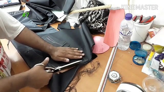 ballgown cutting and stitching (BODY) / how to cut bodice of panel gown and stitching / ball gown wedding dress cutting and stitching / dress girl / part