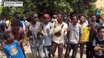 شاهد: "مليونية 29 سبتمبر".. مظاهرات في السودان تطالب بالحكم المدني