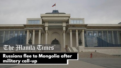 Russians flee to Mongolia after military call-up