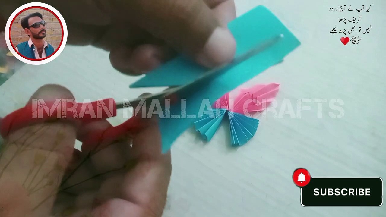 life hacks origami wall hanging crafts, idea best out of waste, easy decore