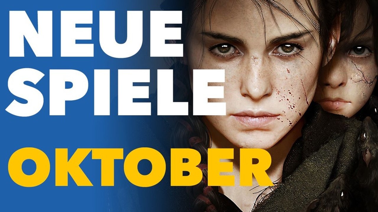Neue Spiele im Oktober - Vorschau-Video für PC und Konsolen