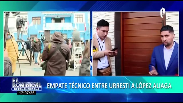 Flash electoral a boca de Urna de Ipsos-América: Lopez Aliaga tiene 26.8% y Daniel Urresti 25.8%